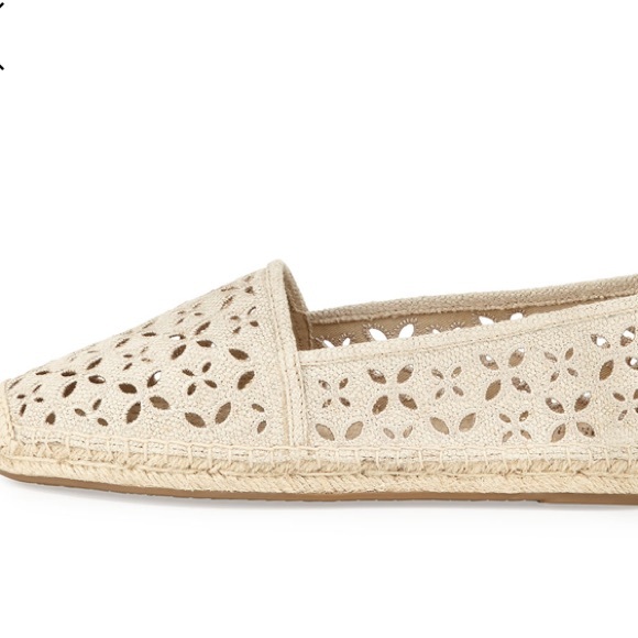 Michael Kors NEW Ivory Tan Brown Espadrilles Flats - Picture 4 of 8